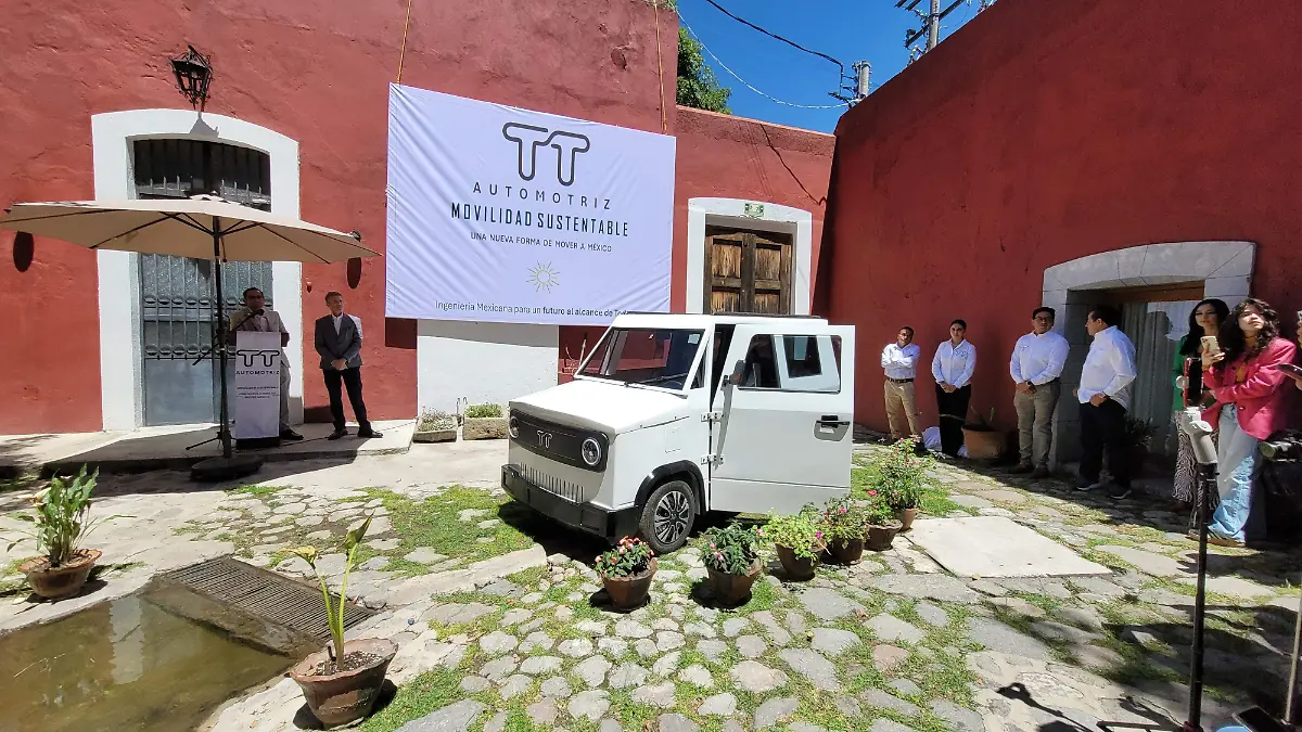 Vehículo eléctrico tlaxcalteca TT1: movilidad urbana sustentable con identidad regional
