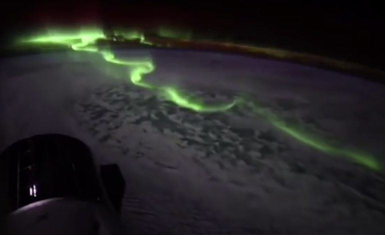 Auroras australes desde el espacio: un espectáculo captado por astronauta de la NASA