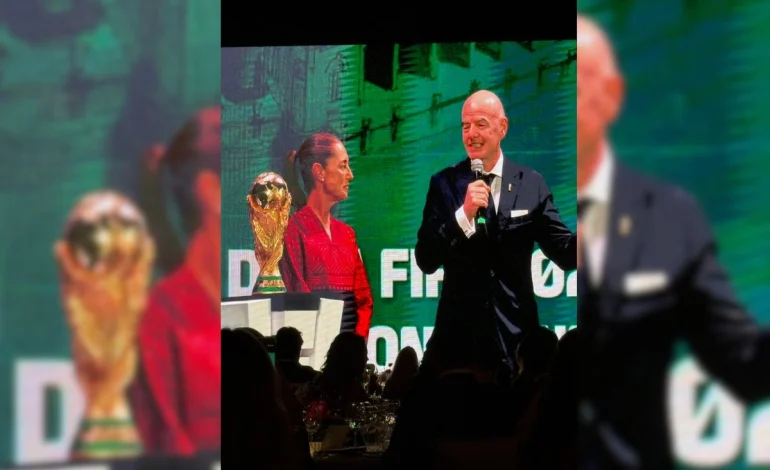 Cena de gala en el Castillo de Chapultepec marca inicio de la Copa Mundial 2026 en Ciudad de México