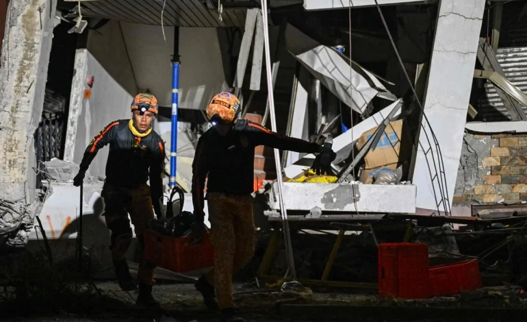 Sismo de magnitud 7.8 sacude Filipinas y deja cuatro muertos y 200 heridos